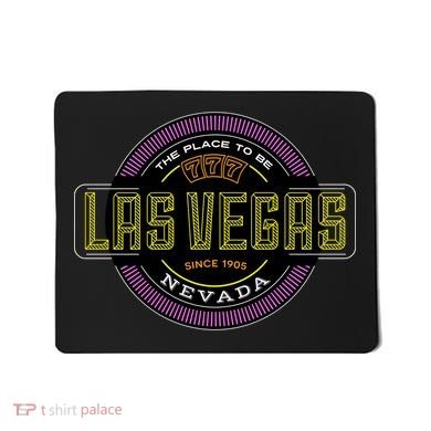 Las Vegas Retro Neon Logo Mousepad