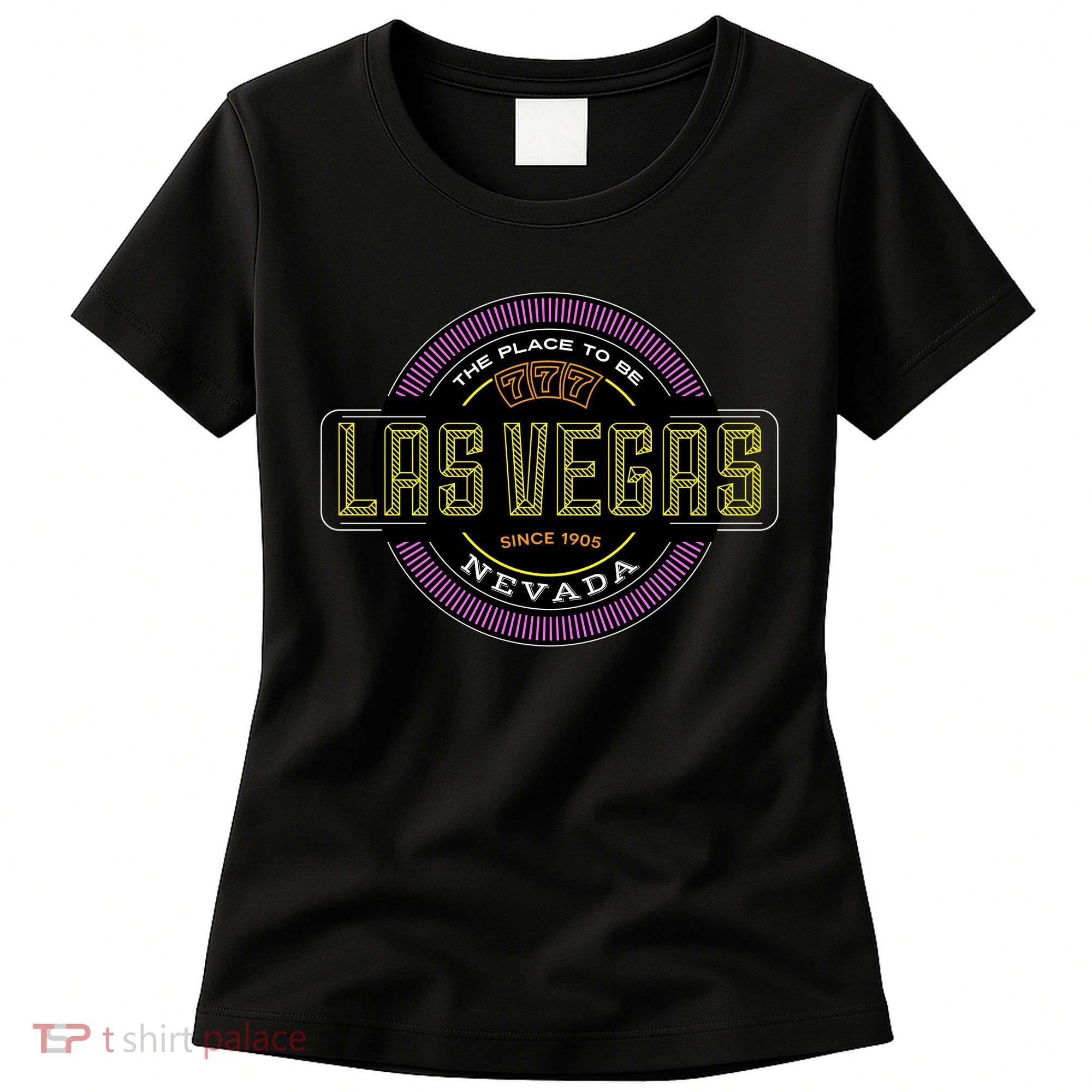 Las Vegas Retro Neon Logo Women's T-Shirt