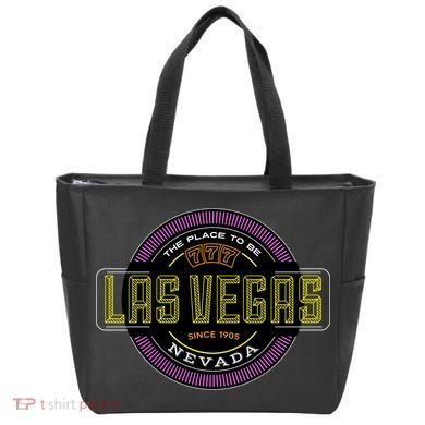 Las Vegas Retro Neon Logo Tote Bag