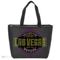Las Vegas Retro Neon Logo Tote Bag thumb 0