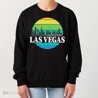 Las Vegas Retro Skyline Women's Sweatshirt thumb 0