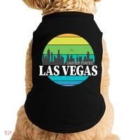 Las Vegas Retro Skyline Doggie Tank thumb 0