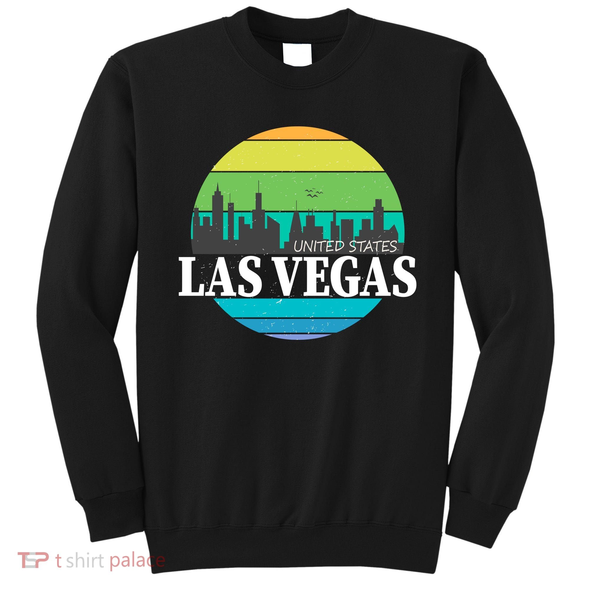 Las Vegas Retro Skyline Sweatshirt