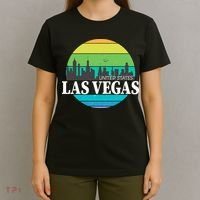 Las Vegas Retro Skyline T-Shirt thumb 4