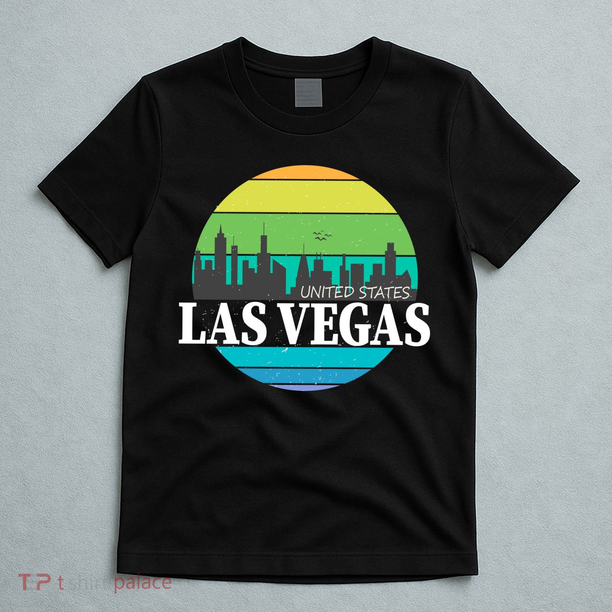 Las Vegas Retro Skyline T-Shirt