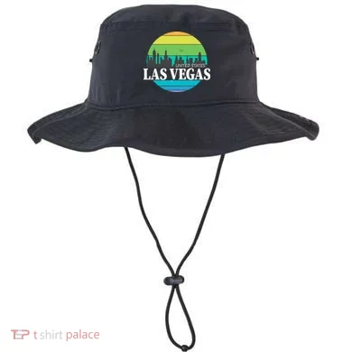 Las Vegas Retro Skyline Bucket Hat