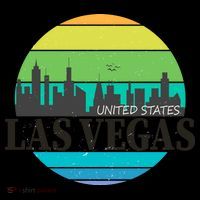 Las Vegas Retro Skyline Coffee Mug thumb 5