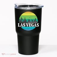 Las Vegas Retro Skyline Tumbler thumb 0