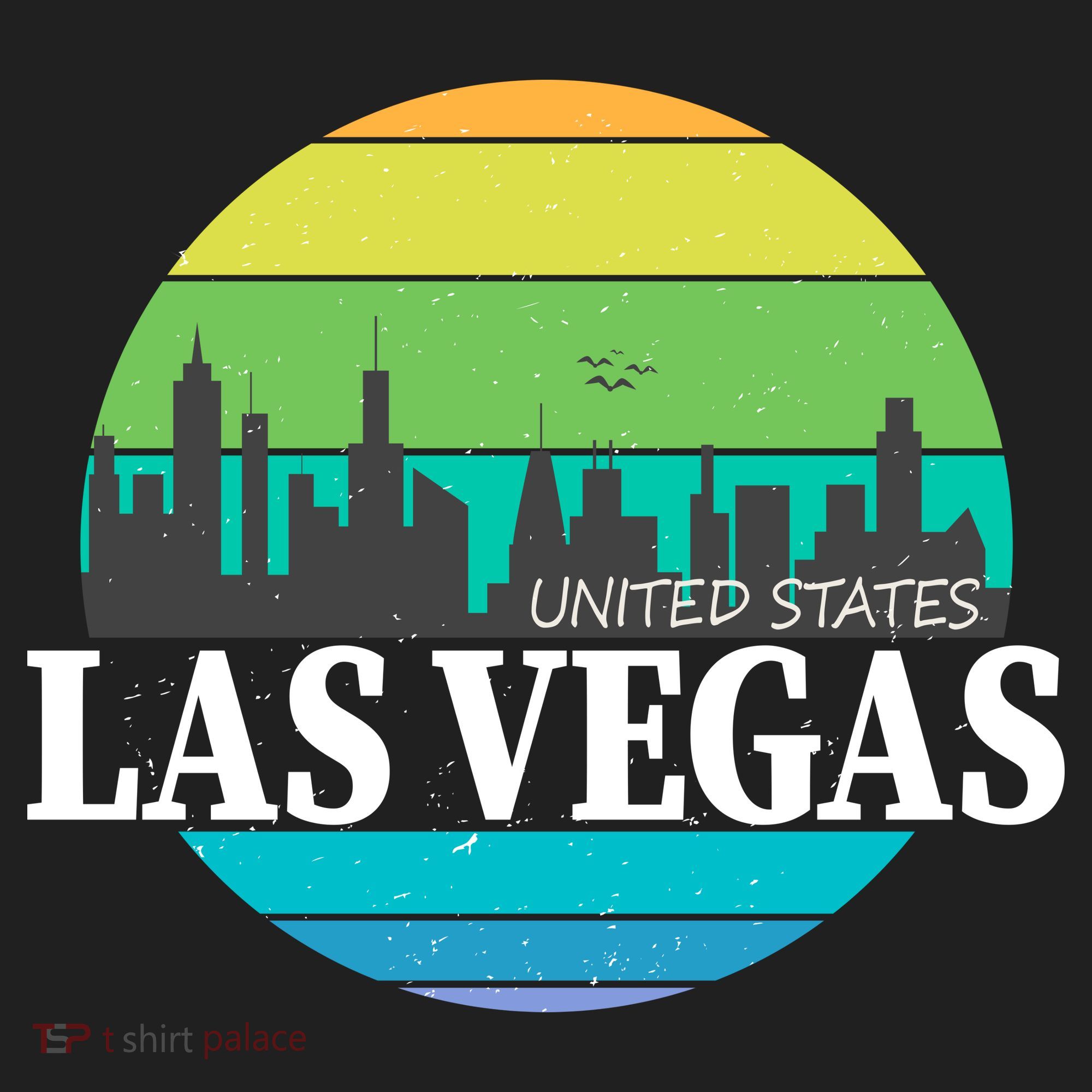 Las Vegas Retro Skyline Hat