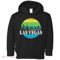 Las Vegas Retro Skyline Toddler Hoodie thumb 0