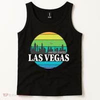 Las Vegas Retro Skyline Tank Top thumb 2
