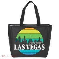 Las Vegas Retro Skyline Tote Bag thumb 0