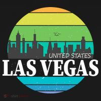 Las Vegas Retro Skyline Tote Bag thumb 4