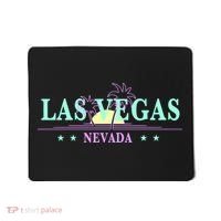 Las Vegas Retro Sunset Palm Trees Mousepad thumb 0