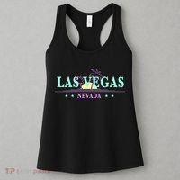 Las Vegas Retro Sunset Palm Trees Women's Tank Top thumb 3