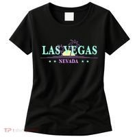 Las Vegas Retro Sunset Palm Trees Women's T-Shirt thumb 0