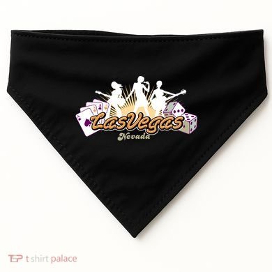 Las Vegas Rock USA-Made Doggie Bandana