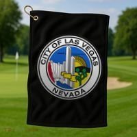 Las Vegas Seal Golf Towel thumb 1