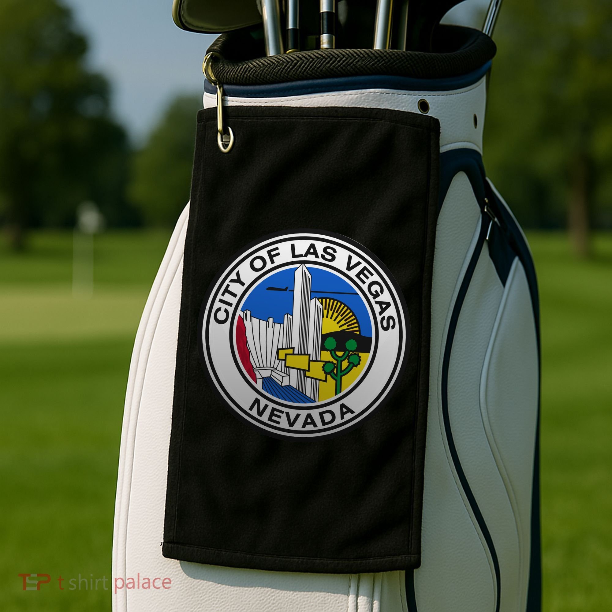 Las Vegas Seal Golf Towel