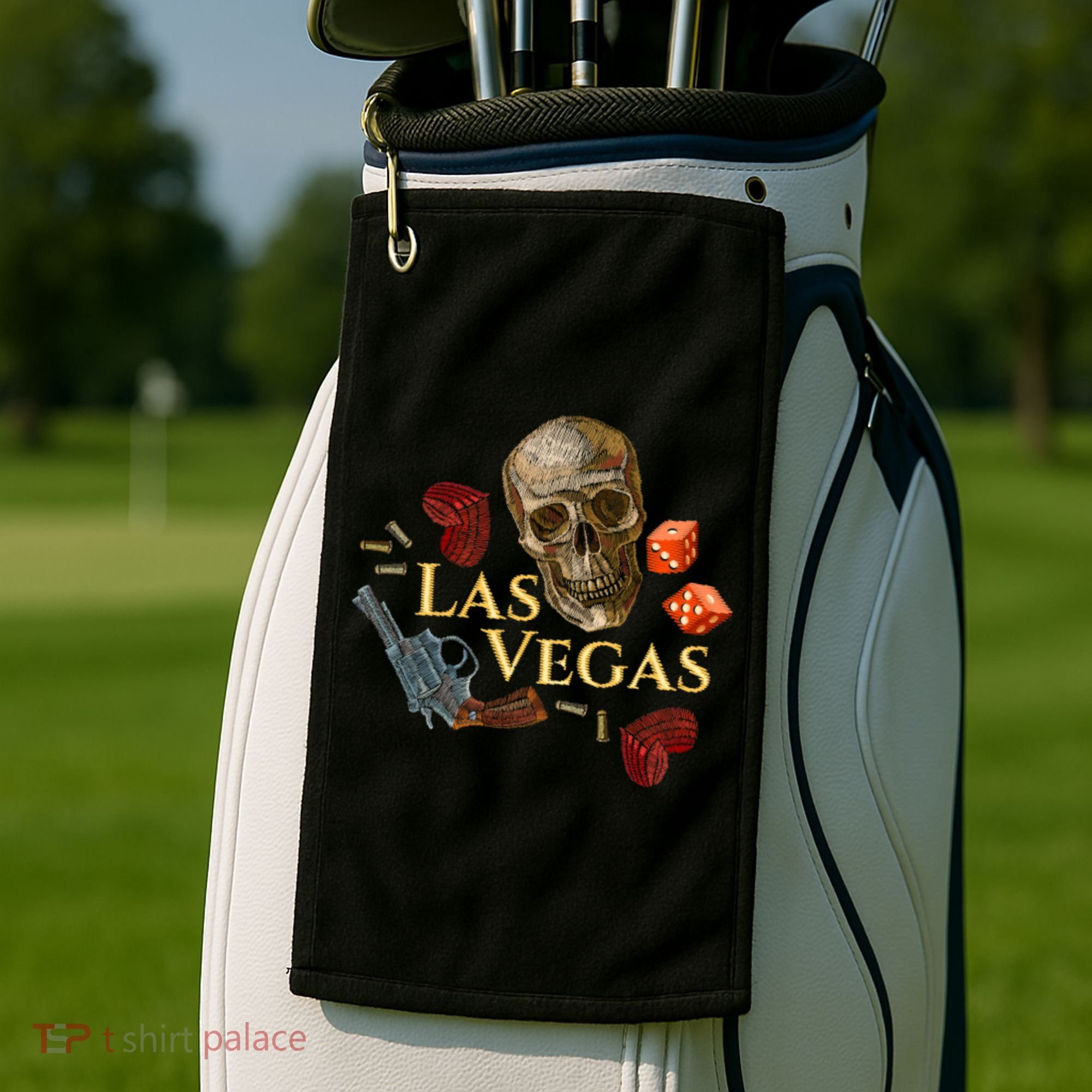 Las Vegas Sin City Golf Towel