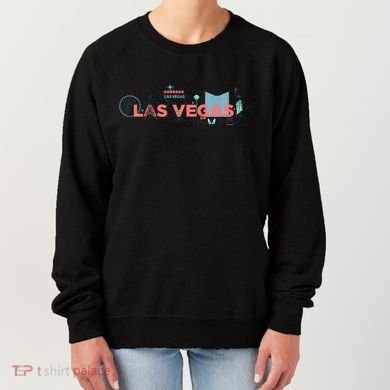 LAS Vegas Sketch Skyline Women's Sweatshirt