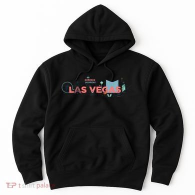 LAS Vegas Sketch Skyline Hoodie