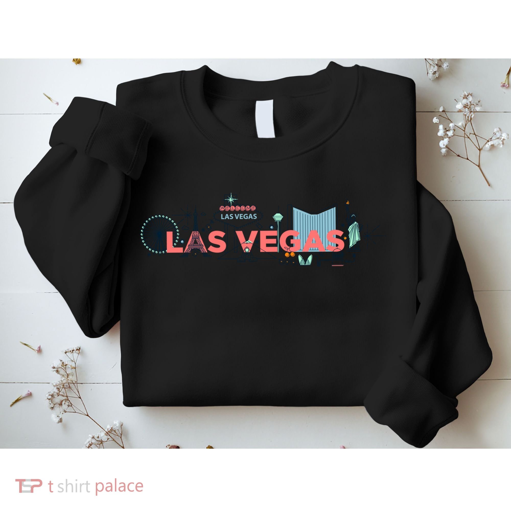 LAS Vegas Sketch Skyline Sweatshirt