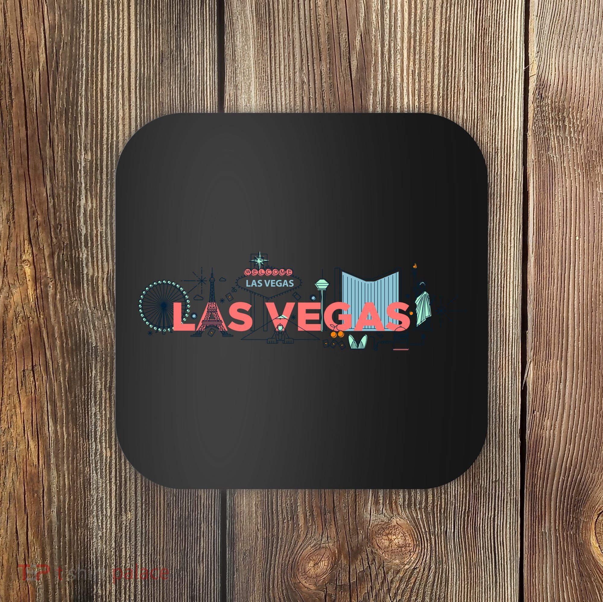 LAS Vegas Sketch Skyline Coaster