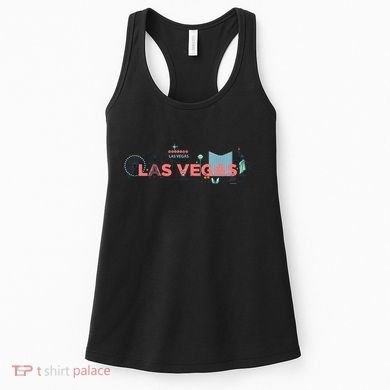 LAS Vegas Sketch Skyline Women's Tank Top