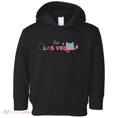 LAS Vegas Sketch Skyline Toddler Hoodie