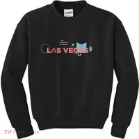 LAS Vegas Sketch Skyline Kids Sweatshirt thumb 0