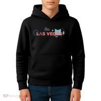 LAS Vegas Sketch Skyline Kids Hoodie thumb 4