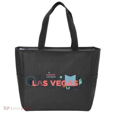 LAS Vegas Sketch Skyline Tote Bag