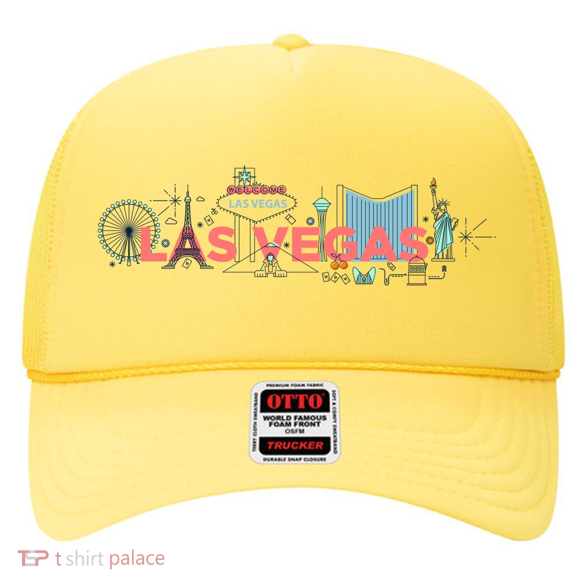 LAS Vegas Sketch Skyline Hat