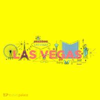 LAS Vegas Sketch Skyline Kids T-Shirt thumb 4