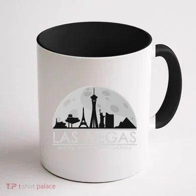 Las Vegas Skyline Coffee Mug back