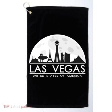 Las Vegas Skyline Golf Towel