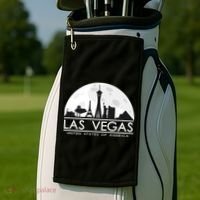 Las Vegas Skyline Golf Towel thumb 2