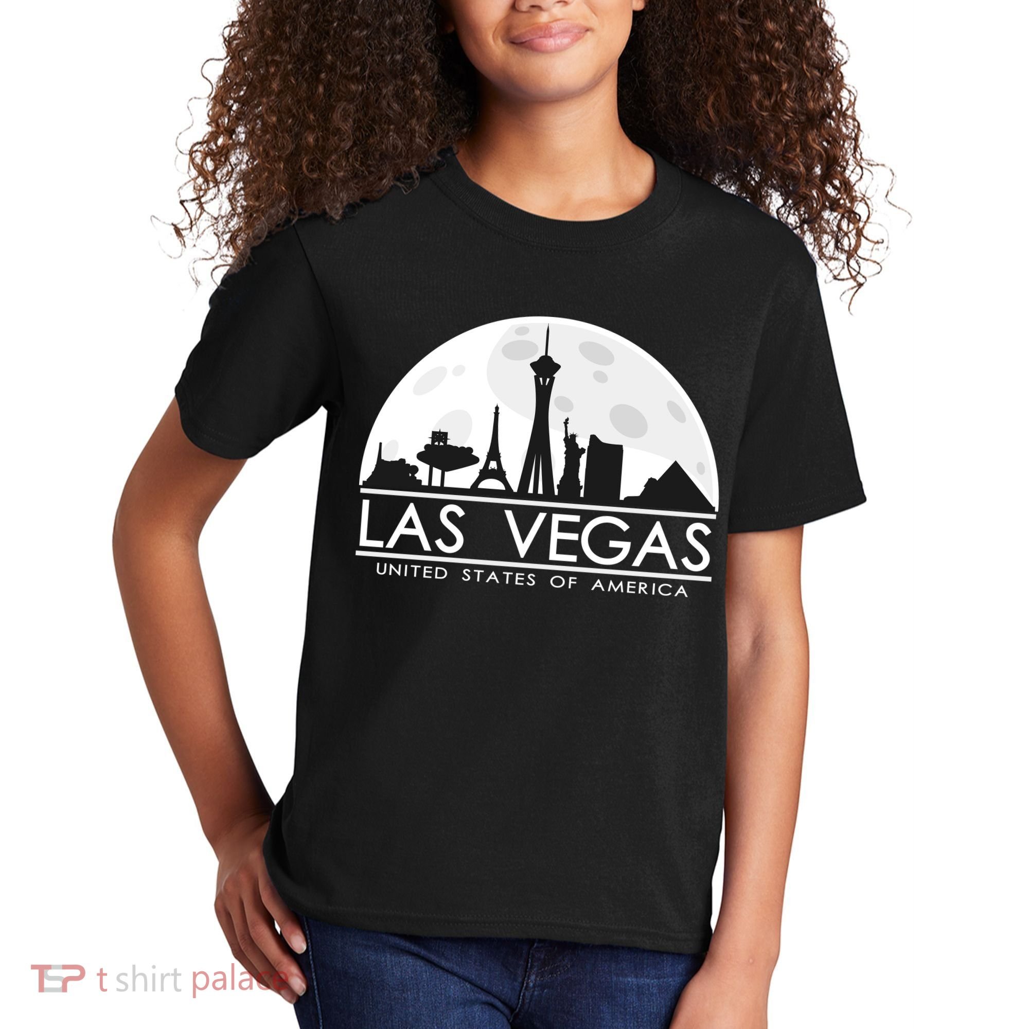 Las Vegas Skyline Kids T-Shirt