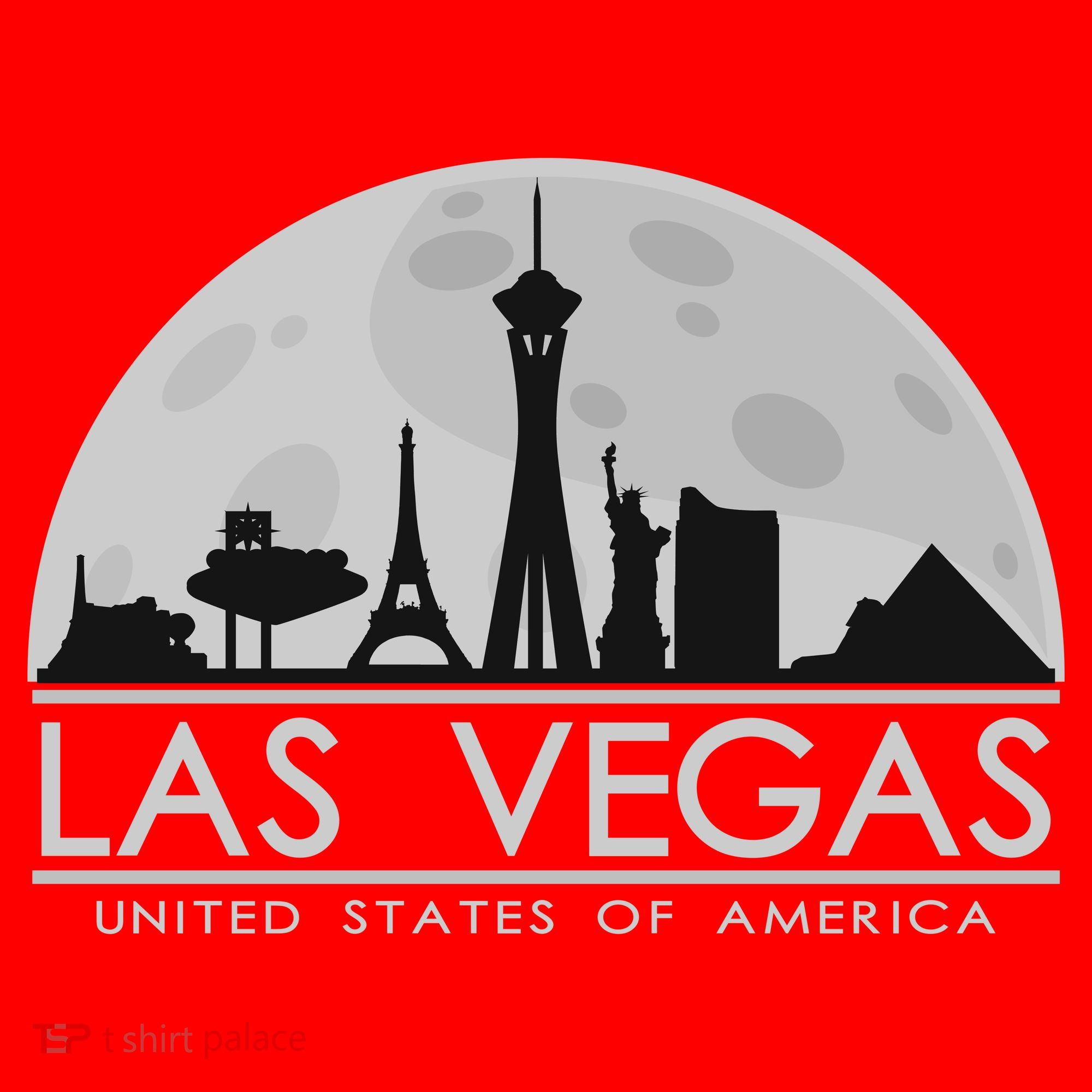Las Vegas Skyline Santa Hat