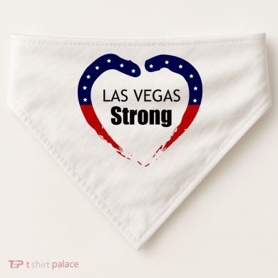 Las Vegas Strong USA-Made Doggie Bandana