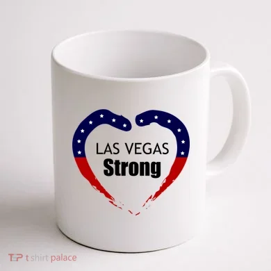 Las Vegas Strong Coffee Mug back