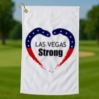 Las Vegas Strong Golf Towel thumb 1
