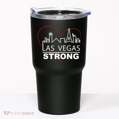 Las Vegas Strong Heart Skyline Tumbler