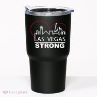 Las Vegas Strong Heart Skyline Tumbler thumb 0