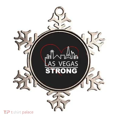 Las Vegas Strong Heart Skyline Ornament