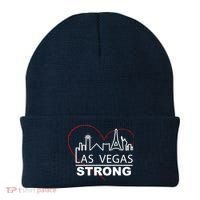 Las Vegas Strong Heart Skyline Beanie thumb 0