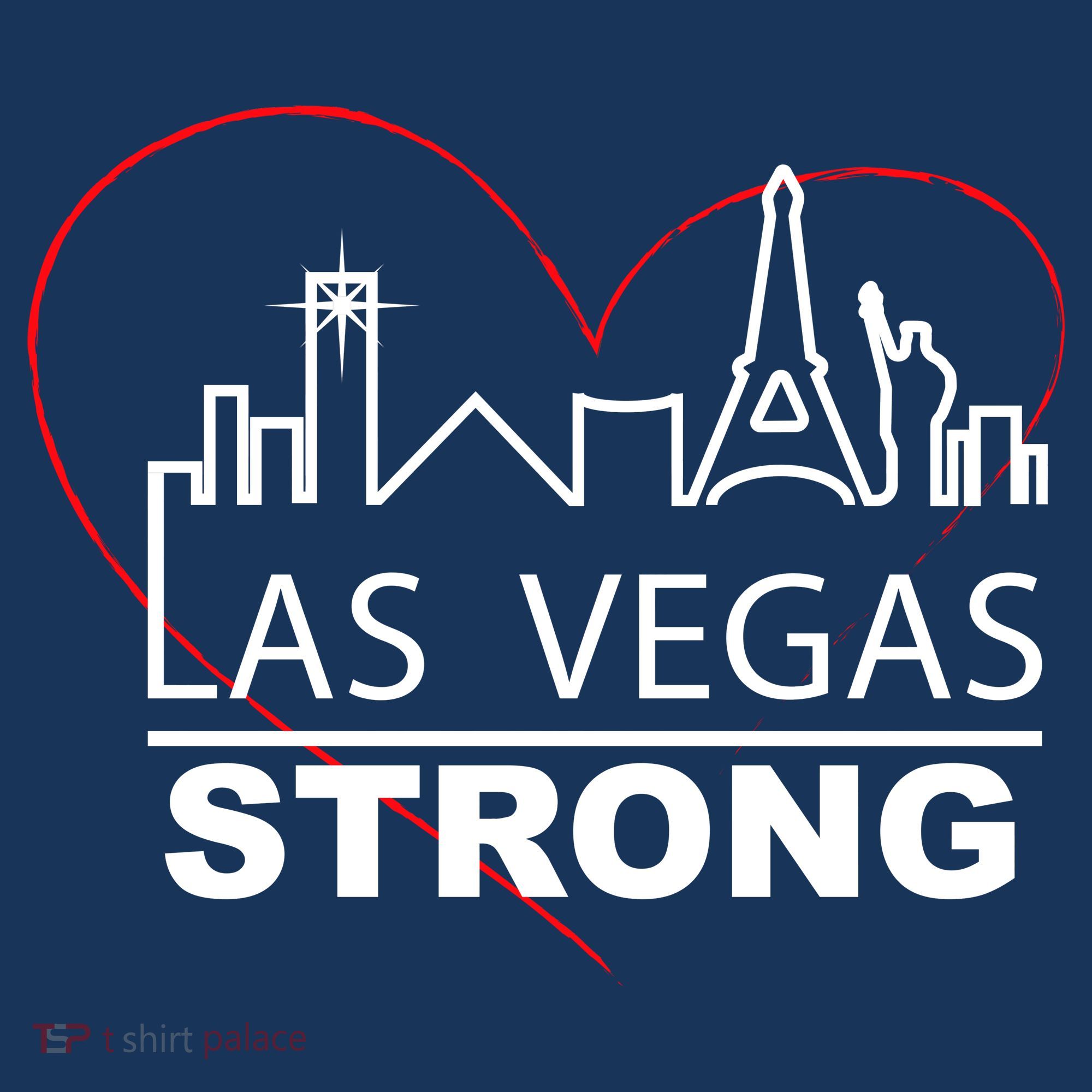 Las Vegas Strong Heart Skyline Coaster