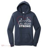 Las Vegas Strong Heart Skyline Women's Hoodie thumb 0