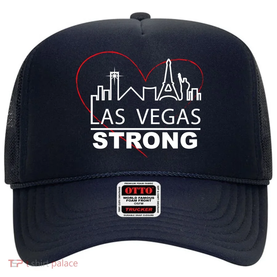 Las Vegas Strong Heart Skyline Hat